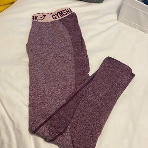 Gymshark leggings burgundy